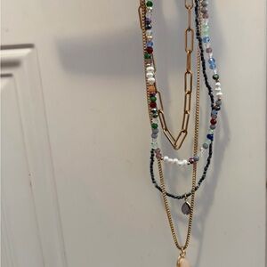 Multicolor Layered Necklace